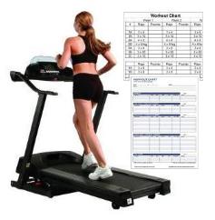Charting Treadmill Exercise Workouts health promotion