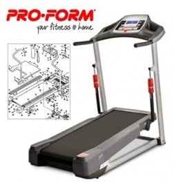 Incline mechanism for Proform treadmills equipment machine