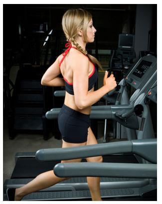 the treadmill exercise machine workout